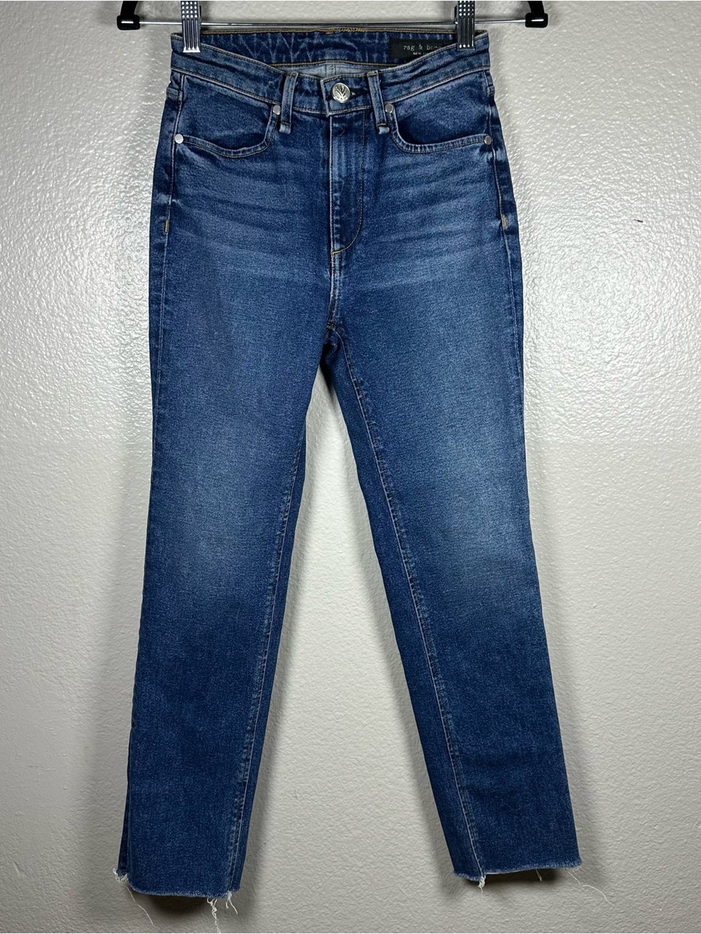 Rag & Bone Classic High-Rise Women’s Jeans - Dark Blue SZ:24